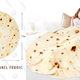 Burrito Flannel Throw Blanket | $18 | Amazon | Clip Coupon
